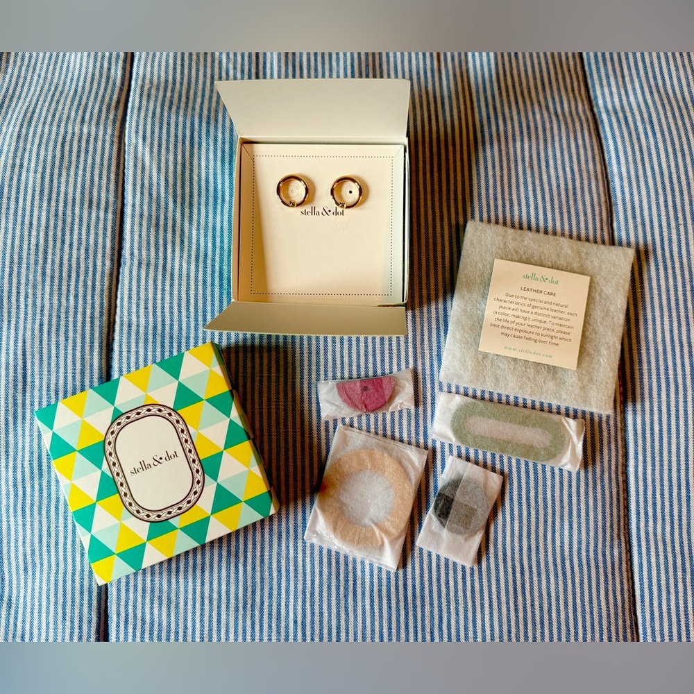 Stella & Dot Color Pop Interchangeable Earring Set